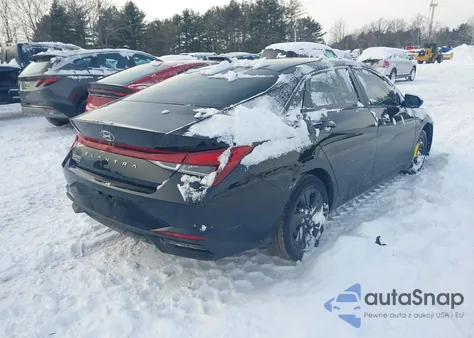 2021 Hyundai Elantra Sel из США, поврежденный, VIN 5NPLM4AGXMH021726